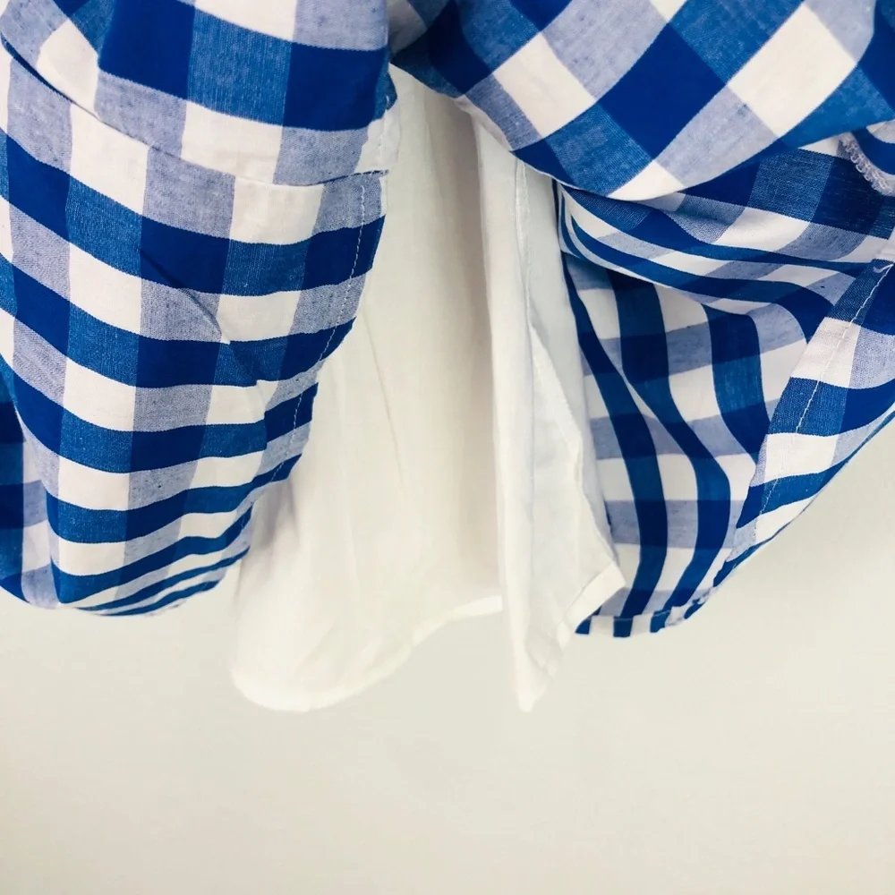 NWT PLAID BLUE TODDLER GIRL SUMMER DRESS